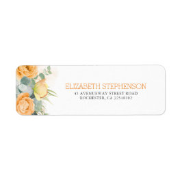 Orangefarbene Blume Elegante