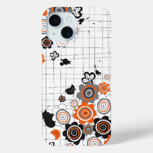 Orangefarbene Blume Kichen Grunge Knöchel Kid Case-Mate iPhone Hülle