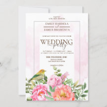 Orangefarbene Blüte mit Hochzeit von Bird Water co