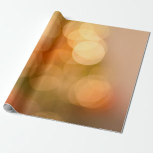 Orangefarbene Buchse Geschenkpapier