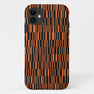 Orangefarbene, coole, trendige, moderne geometrisc Case-Mate iPhone hülle