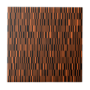 Orangefarbene, coole, trendige, moderne geometrisc fliese