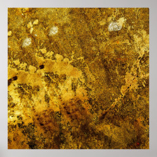 Orangefarbene Grunge Textur abstract,altertümlich, Poster