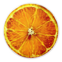 Orangefarbene Keramik