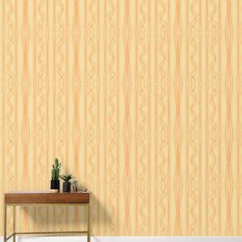 Orangefarbene Linien auf gelbem Hintergrund Tapete