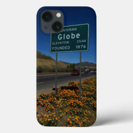 Orangefarbene Pflaumen in Globe Arizona Case-Mate iPhone Hülle
