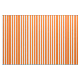 Orangefarbene Streifen Stoff