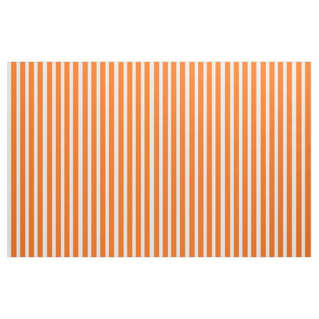 Orangefarbene Streifen Stoff (Yard (91,4 cm))