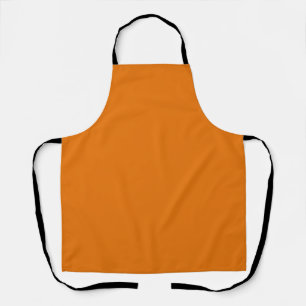 Orangefarbene und schwarze Halloween-Schürze Schürze