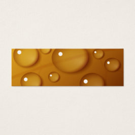 Orangefarbene Wassertropfengewebe