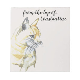 Orangefarbene weiße Tablette aus der Runde Notizblock