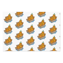 Orangefarbene, weiße und graue Weihnachts- und Geb