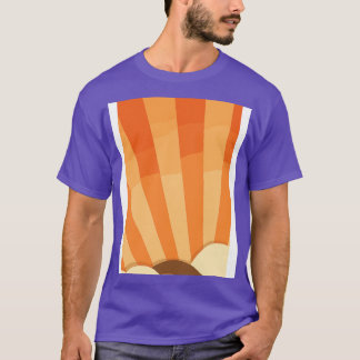 Orangefarbene Wolken 1 T-Shirt