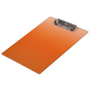 Orangefarbener Farbverlauf  Klemmbrett