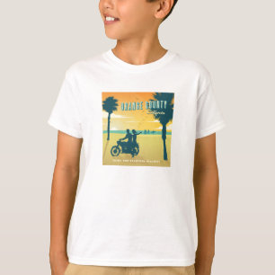 Orangefarbener Landkreis, kalifornische Strände T-Shirt
