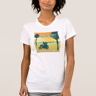 Orangefarbener Landkreis, kalifornische Strände T-Shirt