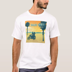 Orangefarbener Landkreis, kalifornische Strände T-Shirt