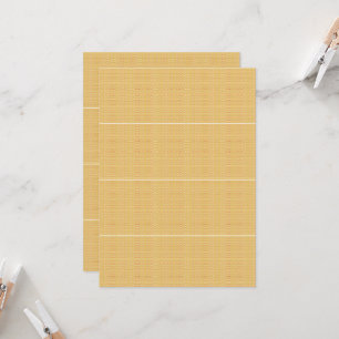 orangefarbener und gelber Hintergrund mit Kreisen Einladung