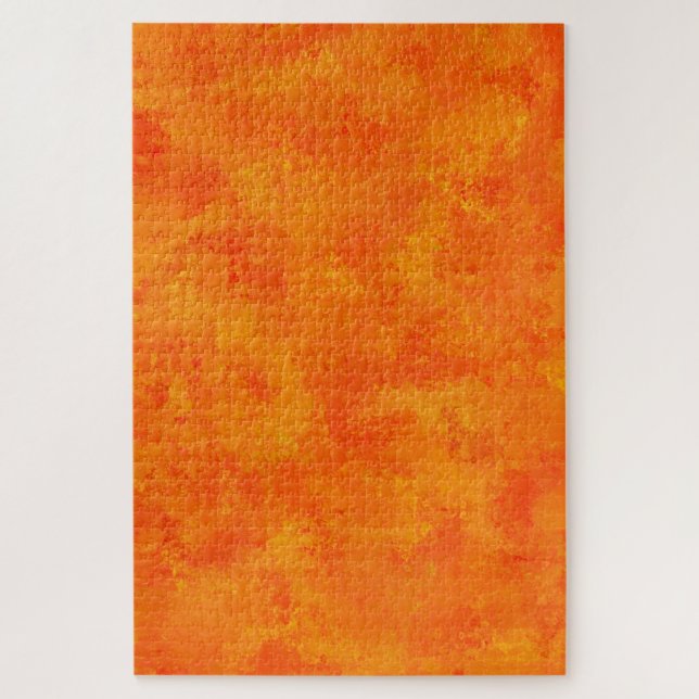 Orangefarbenes Abstraktes Muster (Vertikal)