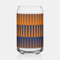 Orangefarbenes Lila Streifenmuster