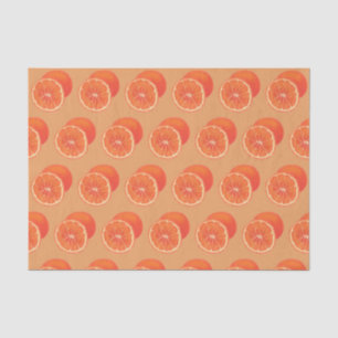Orangefarbenes Orangengeflechtpapier Seidenpapier