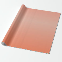 Orangefarbenes Schleifpapier Geschenkpapier