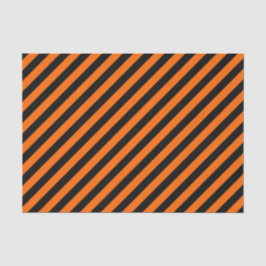 Orangefarbenes/schwarzes Bindestrichpapier Seidenpapier