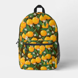 Orangen Bedruckter Rucksack