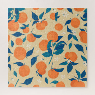 Orangen Branchen: Beige Hintergrundmuster