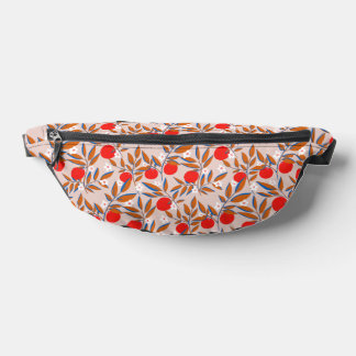 Orangen "Juicy Vibes" Brusttasche Bauchtasche