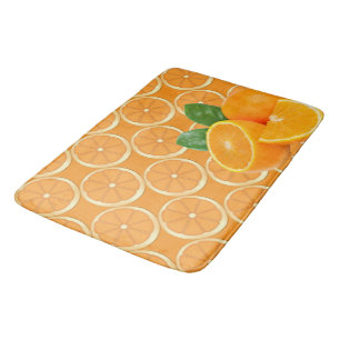Orangen-Küchen-Wolldecke-Matten-Wohngestaltung Badematte