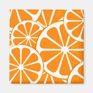 Orangen Magnet