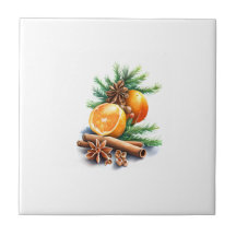 Orangen mit Cloves und Zimt neben Brünn Verlassen