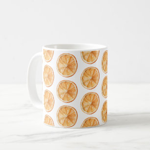Orangen Obst Kaffeetasse