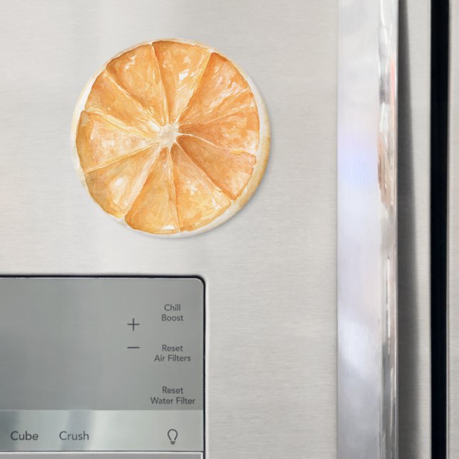 Orangen Obst Magnet (In Situ (Kühlschrank))