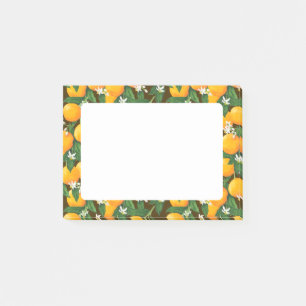 Orangen Post-it Klebezettel