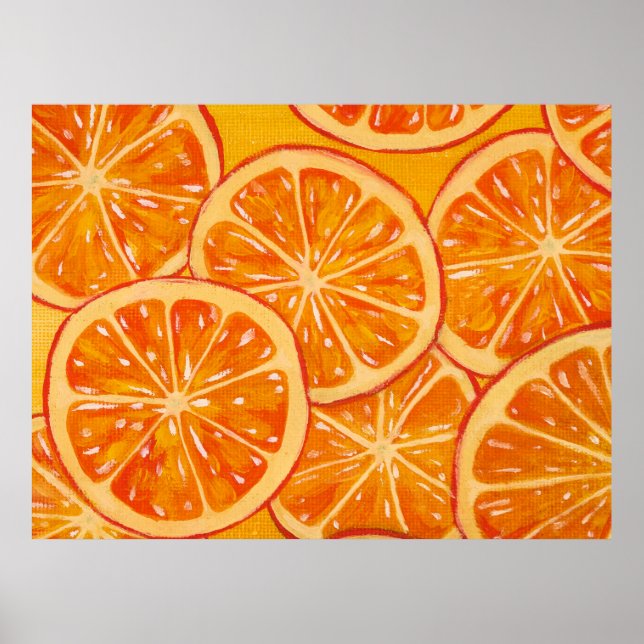 Orangen Poster (Vorne)