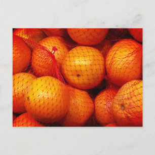Orangen Postkarte