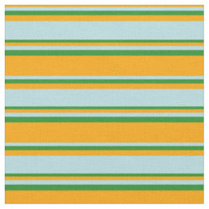 Orangen-, Pulver-, Blau- und Waldgrün gefärbte Lin Stoff