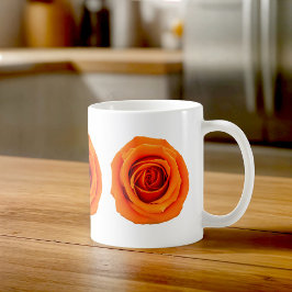 Orangen-Rosen-Tasse Kaffeetasse