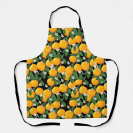 Orangen Schürze