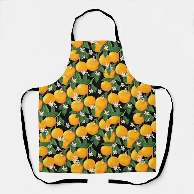 Orangen Schürze (Vorderseite)
