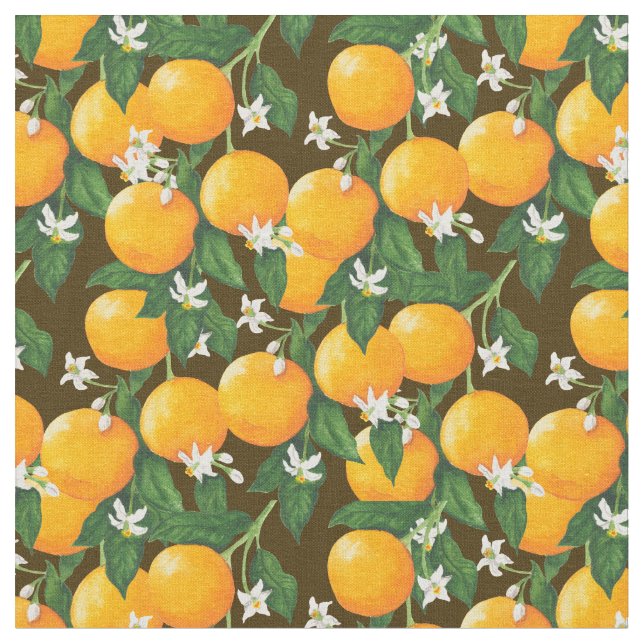 Orangen Stoff (Nahaufnahme)