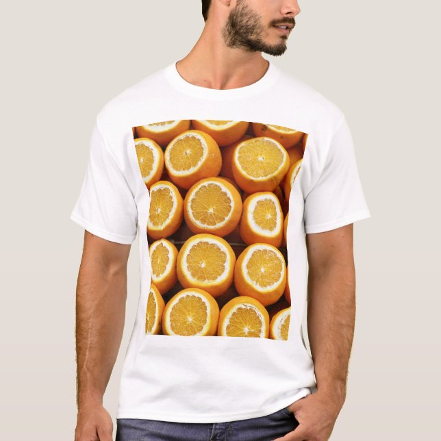 Orangen T-Shirt (Vorderseite)