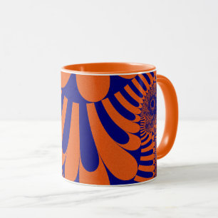 Orangen- und Blauleng Tasse