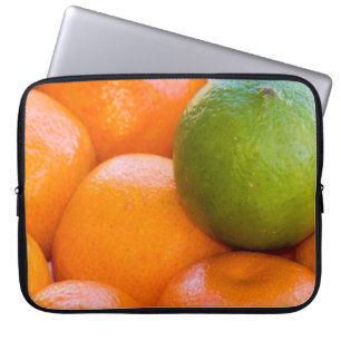 Orangen und Limone Nahaufnahme-Fotografie Laptopschutzhülle