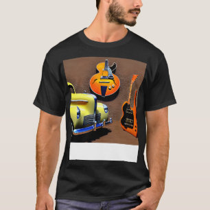 Orangen und Zitronen ein Abstraktes Bild von Gitar T-Shirt