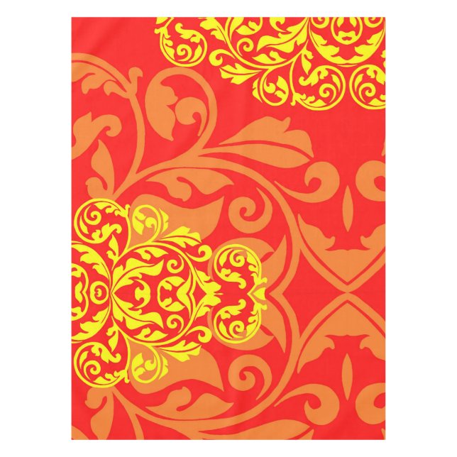 Orangen und Zitronen Tischdecke (Vorderseite)