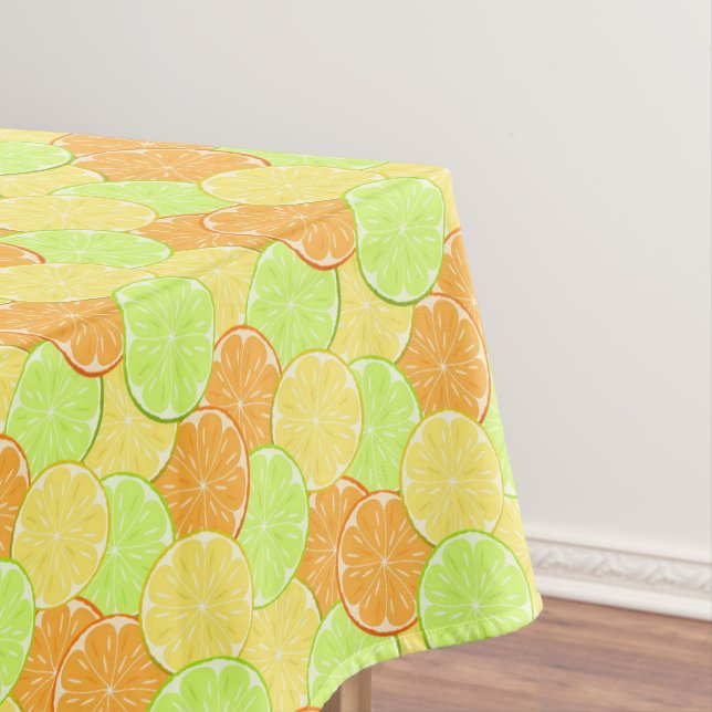 Orangen-, Zitronen-, Limone С Tischdecke (Beispiel)
