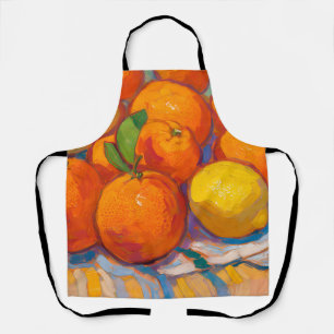 Orangen Zitronen Stilleben Schürze